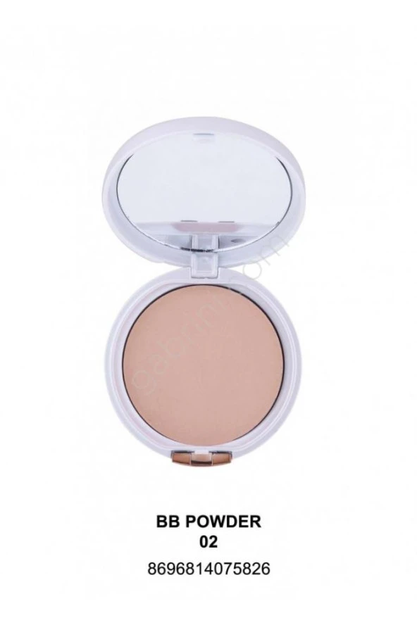 Gabrini Bb Powder 02 Kapatıcı Pudra ürün görseli 1