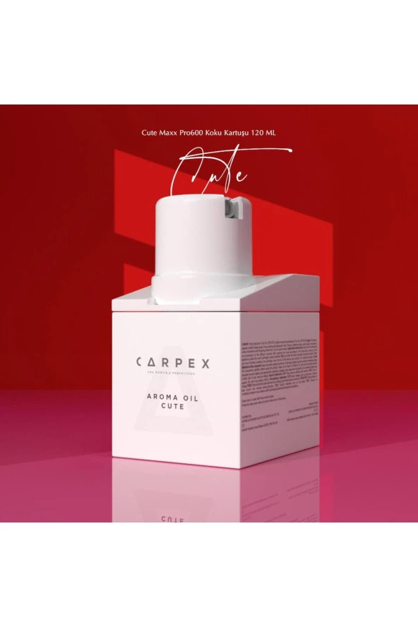 Carpex Cute Maxx Pro600 Koku Kartuşu 120 ML ürün görseli 1