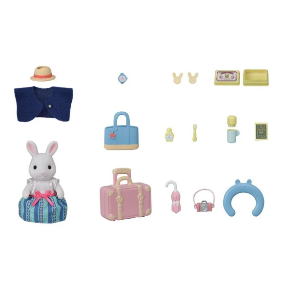 Adore Oyuncak Sylvanian Families Hafta Sonu Seyahat Seti Kar Tavşanı Anne 5641 ürün görseli 1
