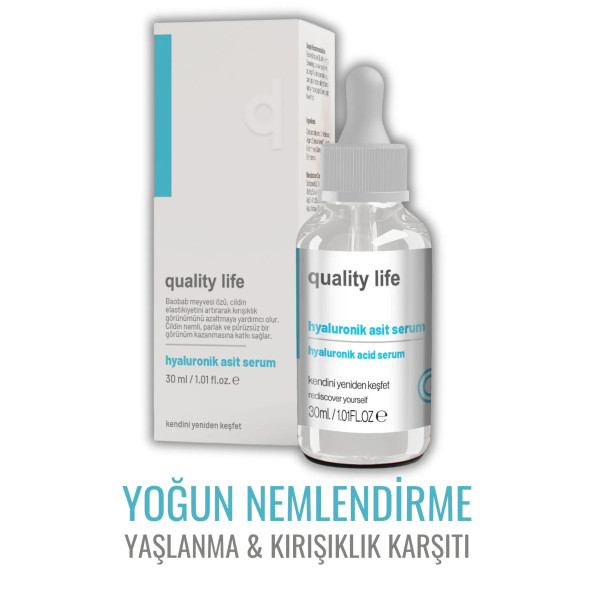 Hyaluronik Asit Cilt Serumu Yaşlanma Ve Kırışıklık Karşıtı Nemlendirici Yenileyici Cilt Serumu ürün görseli 1