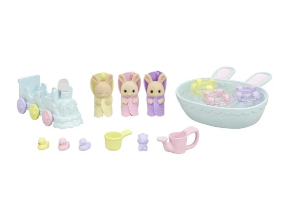 Adore Oyuncak Sylvanian Families Üçüzler Banyo Seti 5707 ürün görseli 1