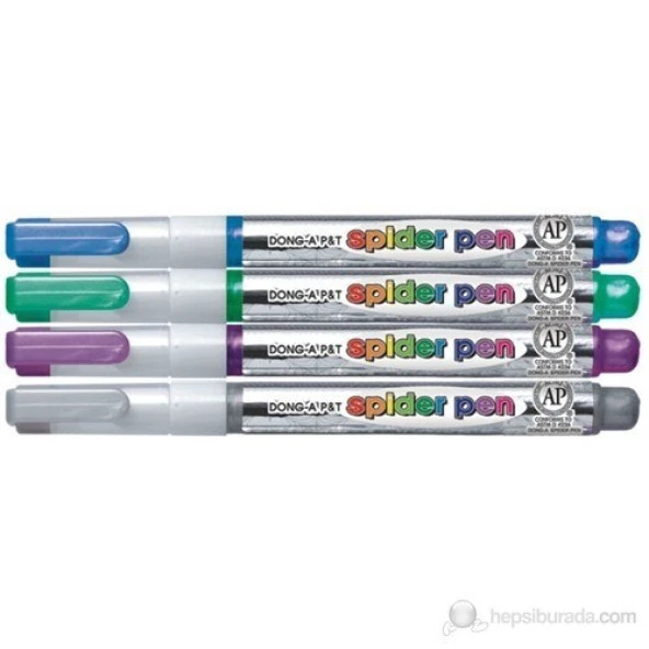 Dong-A Spider Pen Örümcek Kalem 5 renk Blister Ambalaj ürün görseli 1