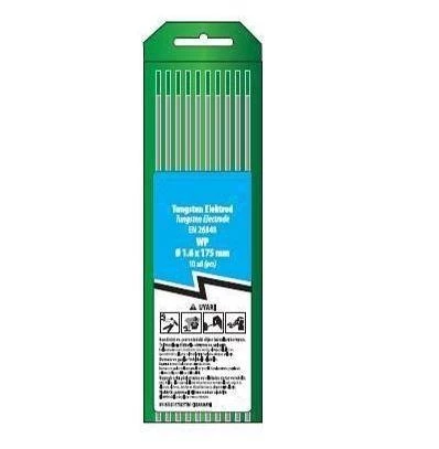 Trafimet WP Yeşil Saf Tungsten Elektrot 10'lu Paket  2,0mm ürün görseli 1