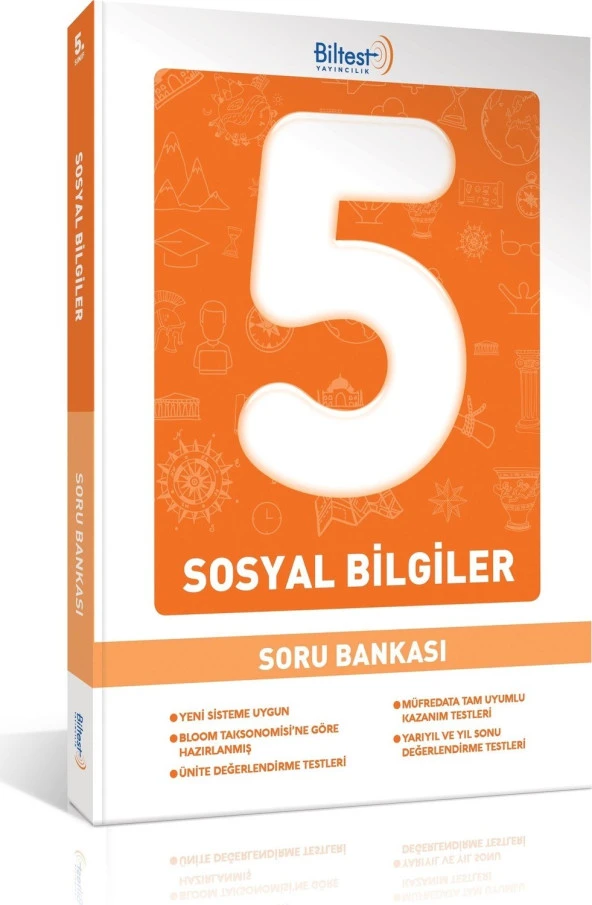 Biltest 5. Sınıf Sosyal Bilgiler S.B. 2018-2019 ürün görseli 1