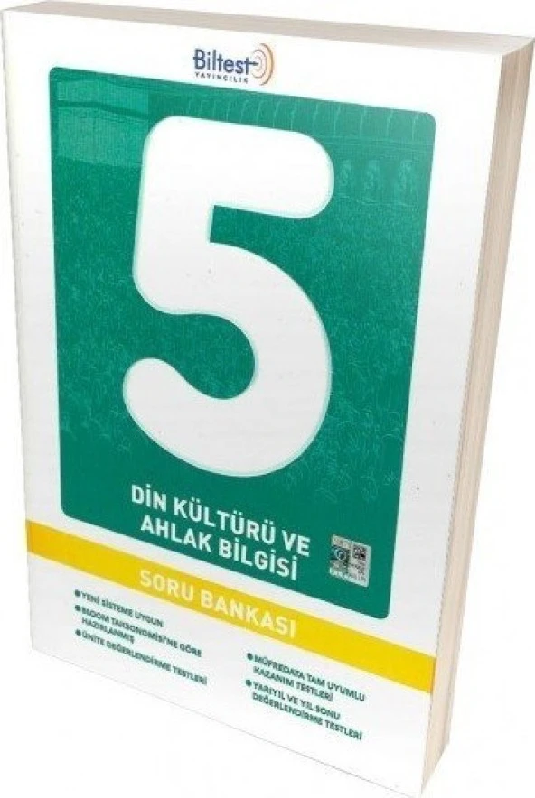Biltest 5. Sınıf Din Kültürü Ve Ahlak Bilgisi Soru Bankası 2019 Müfredat ürün görseli 1