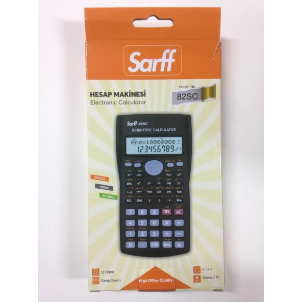 Sarff Hesap Makinesi 82SC - Resim 3