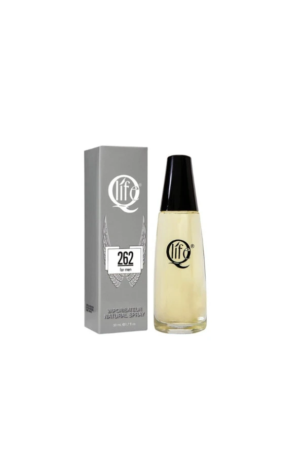 Q Life No: 262  Çiçek-Odunsu Kokulu Erkek Parfüm 50 ml EDC ürün görseli 1