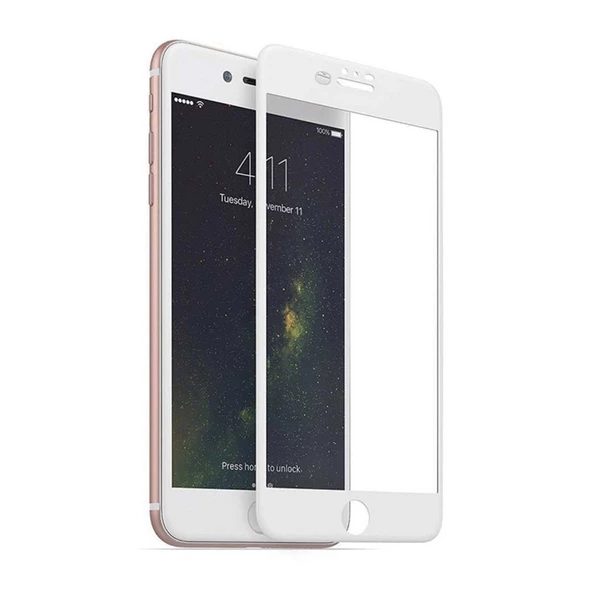 LinkTech iPhone 7 Plus / 8 Plus Temperli 5D Pro Cam Ekran Koruyucu - Resim 6