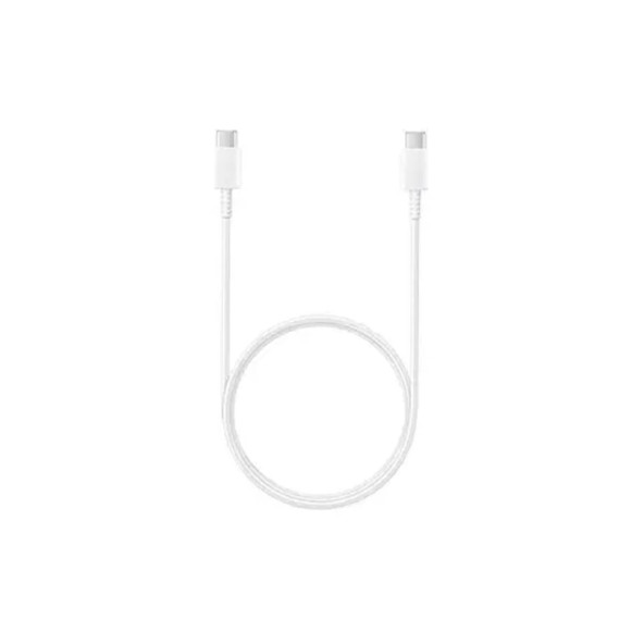 Samsung EP-DA705B şarj data kablo Samsung Type-c to Type-C EP-DA705BBEGWW uyumlu 60W Destekli Şarj Kablosu  Beyaz Renk ürün görseli 1