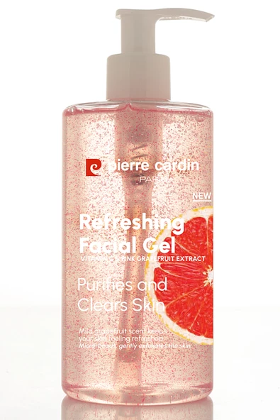 Pierre Cardin Refreshing Facial Cleanser with Vitamin C & Pink Grapefruit Extract-Köpük Jel 400 ml ürün görseli 1