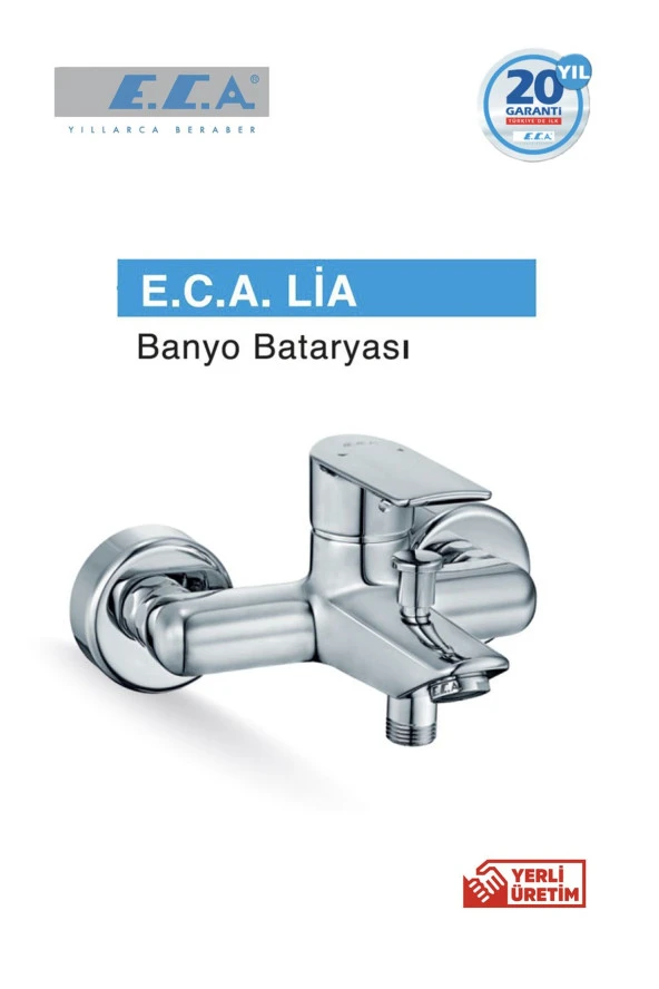 E.C.A. 102102888 Lia Banyo Bataryası ürün görseli 1