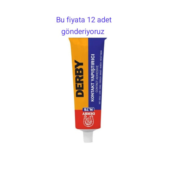 12 ADET, Derby,40 GR,YAPIŞTIRICI NO 78 ürün görseli 1