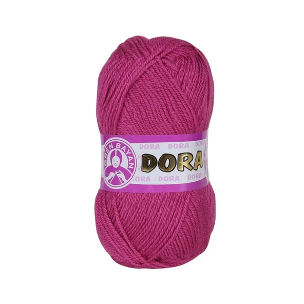Ören Bayan Dora Örgü İpi - Pembe - 1 Adet - ( Renk Kodu : 044 ) ürün görseli 1