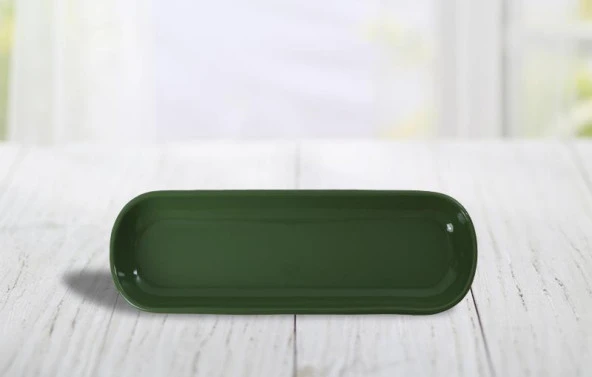 KERAMİKA KAYIK NOYAN 26X9 CM YESIL 313 ürün görseli 1