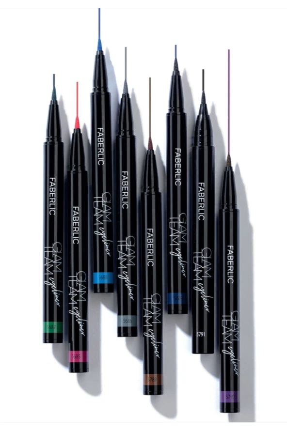 Faberşic  Glam Team Kalıcı Renkli Kalem Eyeliner - Grafit - Gri.-5686 ürün görseli 1