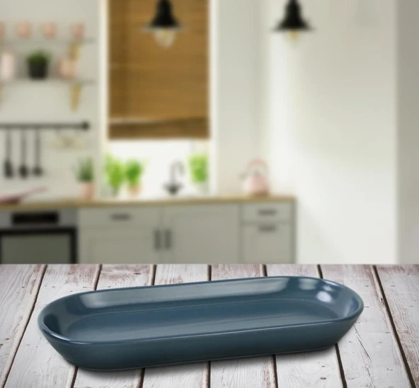 KERAMİKA KAYIK NOYAN 26 CM MAT MAVI 399 A ürün görseli 1