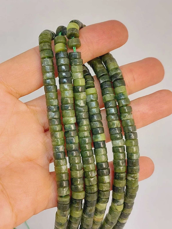 Yeşim Taşı Şekilli 3x6mm Dizi (49338) ürün görseli 1