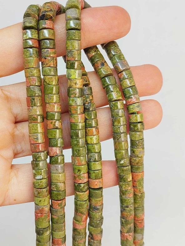 Unakit Taşı Şekilli 3x6mm Dizi (49340) ürün görseli 1