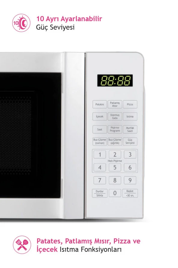 Almd 25 Mikrodalga Fırın - Resim 5