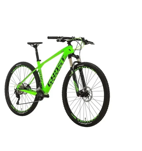 GHOST LECTOR 2.9 LC ERKEK DAĞ BİSİKLETİ HD 29 JANT 20 VİTES  GREEN BLK M BEDEN ürün görseli 1