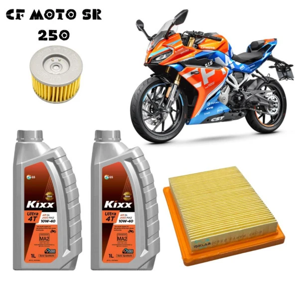 CF Moto SR 250 Yağ Bakım Seti Kixx Ultra Set ürün görseli 1