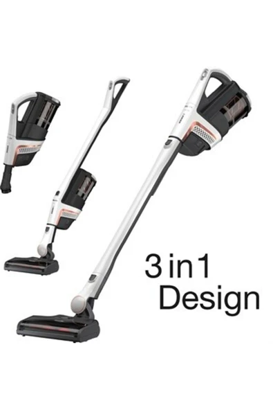 Miele Triflex Hx2 Dikey Şarjlı Süpürge Lotus Beyazı ürün görseli 1