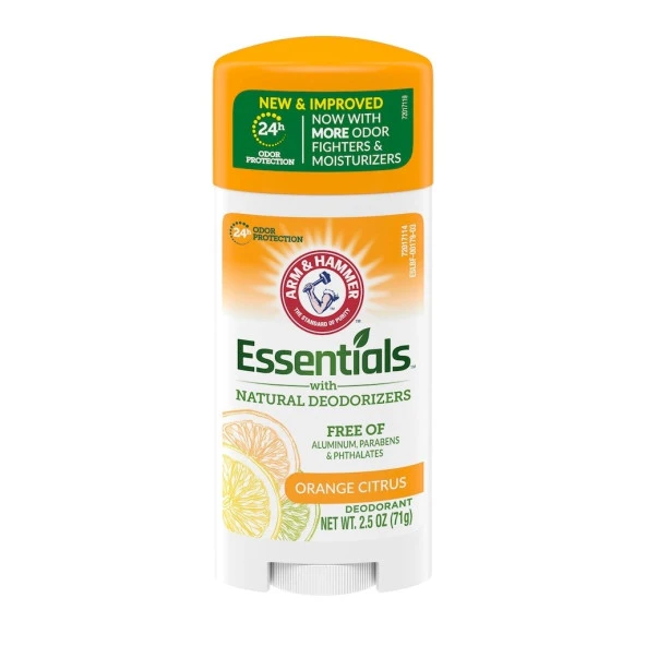 Arm & Hammer Essentials Orange Citrus Deodorant 71 gr ürün görseli 1