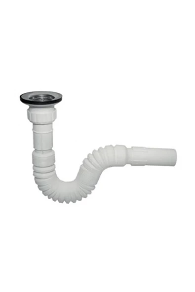 Körüklü Sifon Plastik Lavabo Sifonu ürün görseli 1