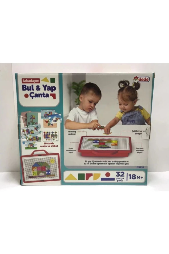 Arkadaşım Bul Yap Çanta My Friend Find Build Bag ürün görseli 1