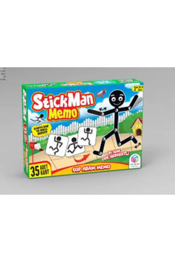 Çöp Adam Memo  , stickman memo ürün görseli 1