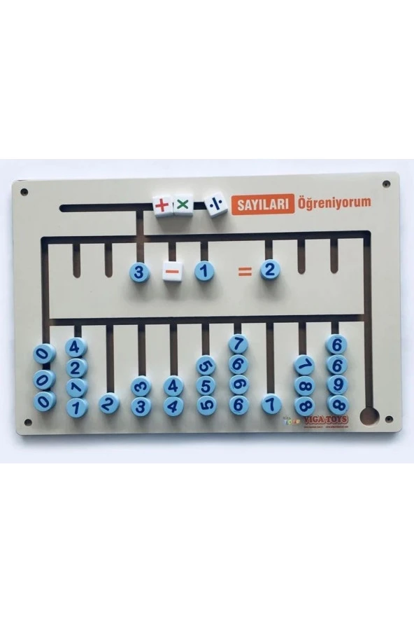 Matematik Öğreniyorum Duvar Oyunu ürün görseli 1