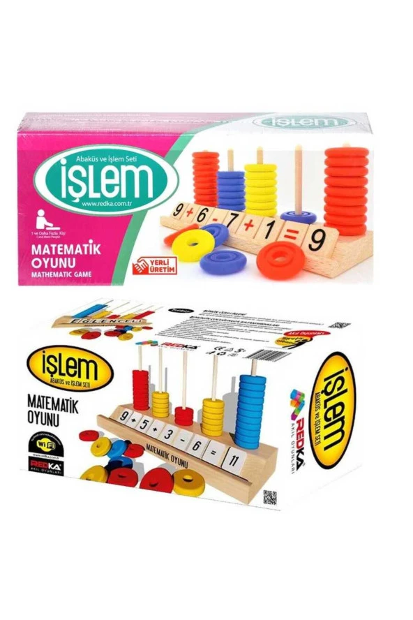 Matematik Oyunu Abaküs ve İşlem Seti Akıl Oyunları ürün görseli 1