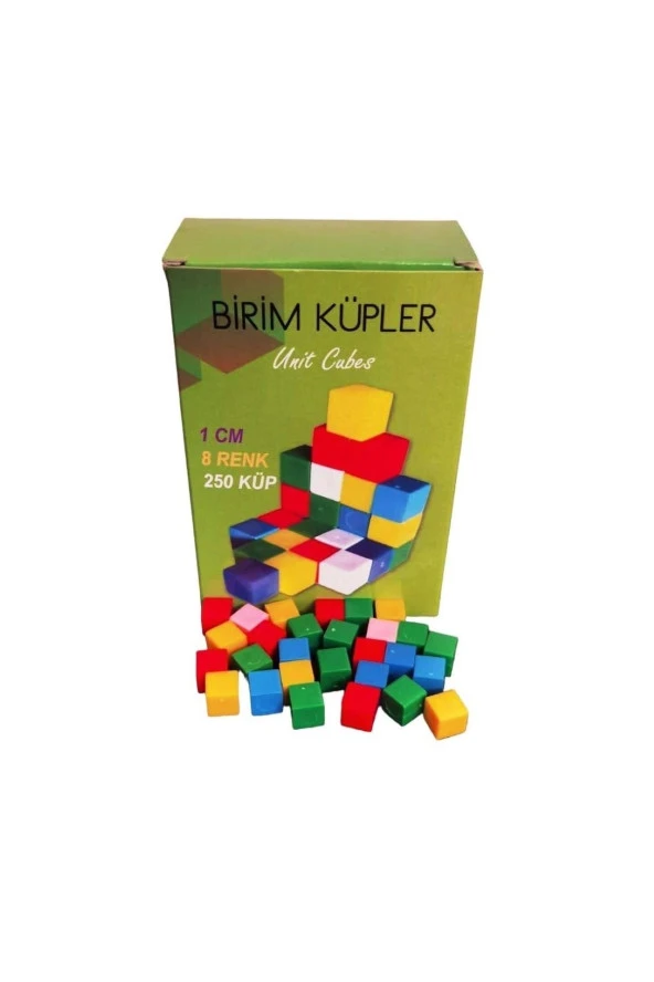 Yuka Birim Küpler 250 Adet (1 Cm) ürün görseli 1