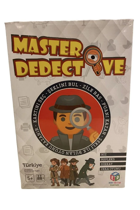 Master Detective Dikkat ve Zeka Oyunu ürün görseli 1