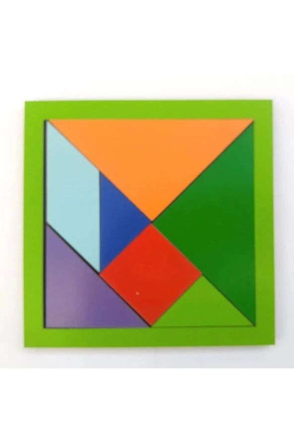 ahşap tangram Akıl Oyunu ürün görseli 1