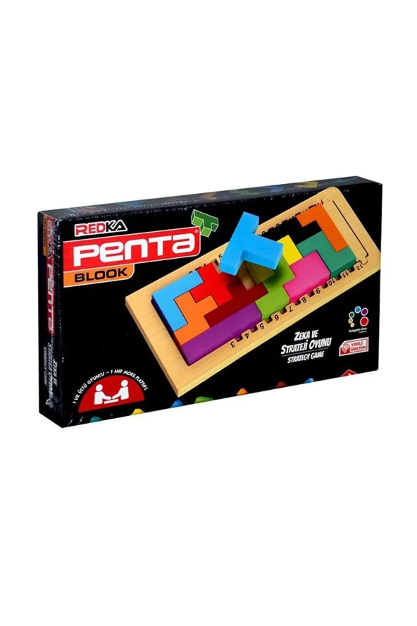 Penta Blook Ahşap Akıl Zeka Eğitici Oyuncak ürün görseli 1