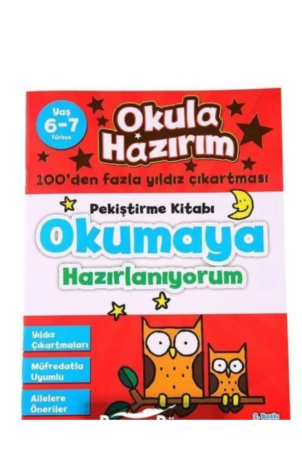 Okulahazırım 3 Okumaya Hazırlanıyo & 6 - 7 Yaş Türkçe ürün görseli 1