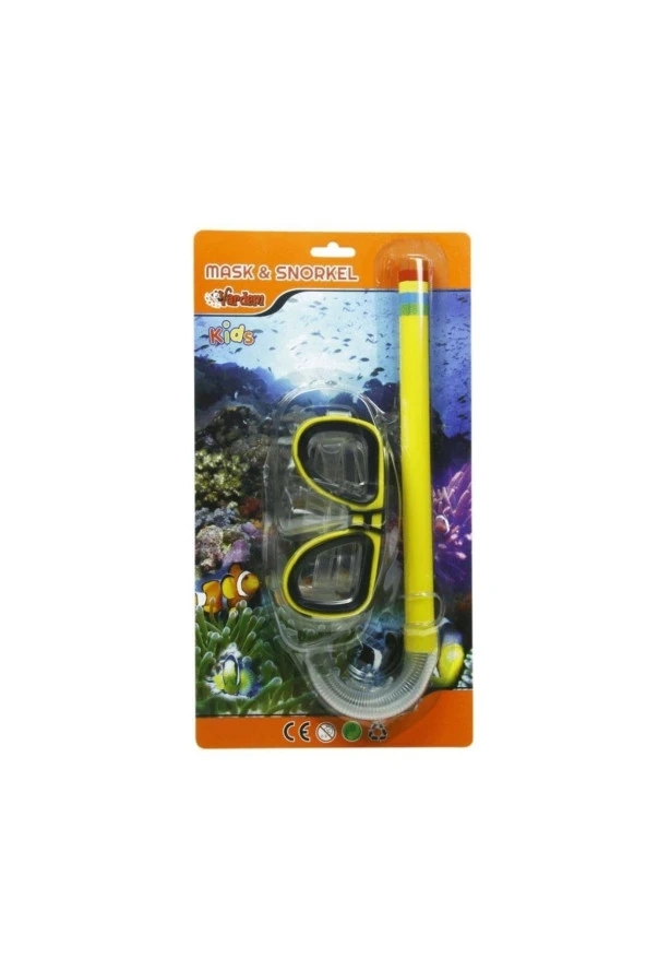 M301s01 Çocuk Maske Snorkel Set - - Resim 4