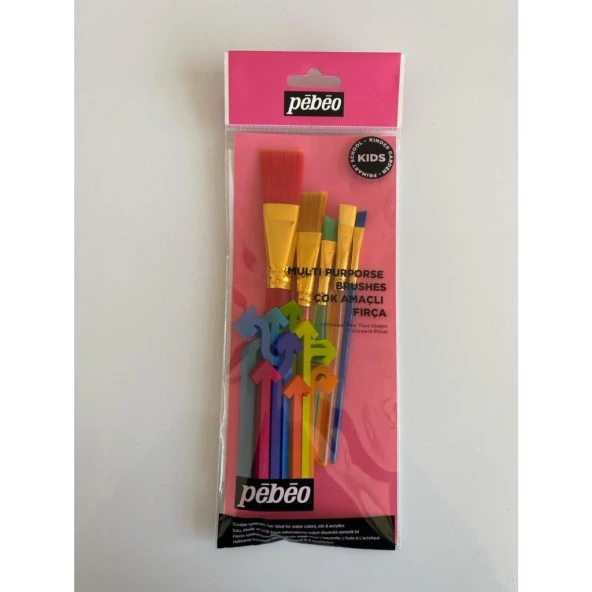 Pebeo 5'li Kids Fırça Set - Yeni ürün görseli 1