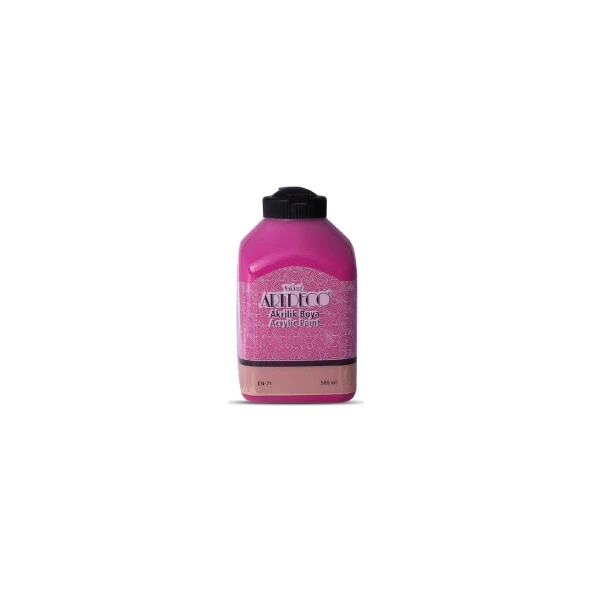 Artdeco Akrilik Boya 500 ML Fuşya Akrilik Boya ürün görseli 1