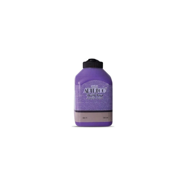 Artdeco Akrilik Boya 500 ML Mor Akrilik Boya ürün görseli 1
