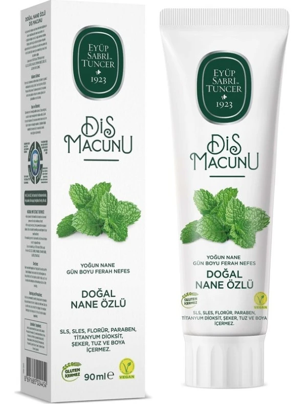 Eyüp Sabri Tuncer Diş Macunu 90 Ml - Doğal Nane Özlü ürün görseli 1