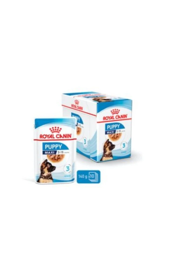 Royal Canin Maxi Puppy Köpek Yaş Maması 140g ürün görseli 1