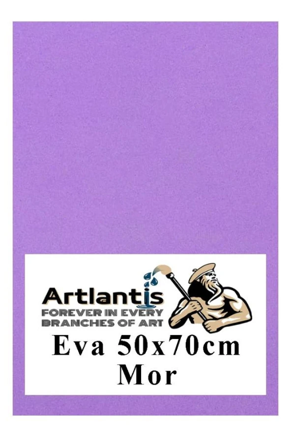 Mor Eva 50x70 cm 1 Adet Eva Süngeri Okul Kreş Anasınıfı Elişi Etkinlikleri ürün görseli 1