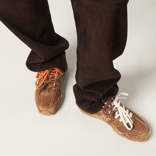 PTTAVM: New Balance X Miu Miu 530 SL Suede Brown