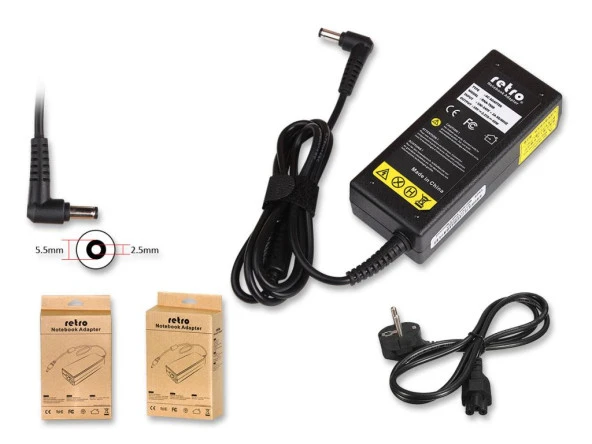 Toshiba Satellite C50-B-171 Notebook Adaptörü, şarj Aleti Cihazı / 45W 19V 2.37A ürün görseli 1