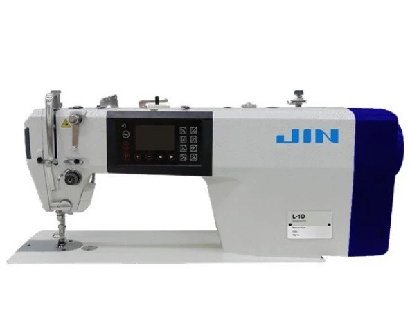 Jin L1-D Direct Drive, Manyetik Tokatlama Sistemli, İplik Kesmeli ve Ayak Kaldırmalı Elektronik Düz Dikiş Makinesi ürün görseli 1