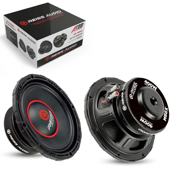 REISS AUDIO RS-M5PX Oto Midrange 13cm 250 Watt 2 Adet ürün görseli 1