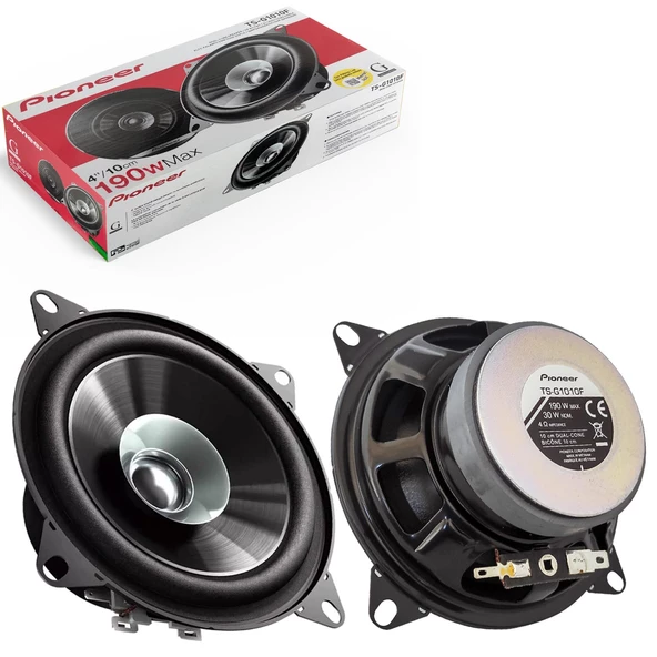 PIONEER DİGİCOM TS-G1010F Oto Hoparlör 10cm 190 Watt 2 Adet ürün görseli 1