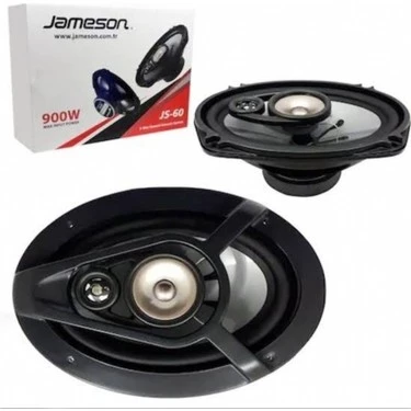 OTO HOPARLÖR OVAL 6X9 900W 2 ADET JAMESON JS-60 ürün görseli 1